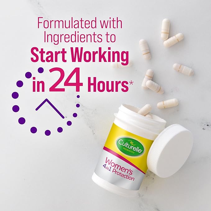 Culturelle Women's Probiotics for Digestive &amp Immune Health with Kids Probiotics for Immune &amp Digestive Support 50 Count