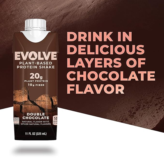 Evolve Protein Shake &amp Protein Powder Bundle Chocolate