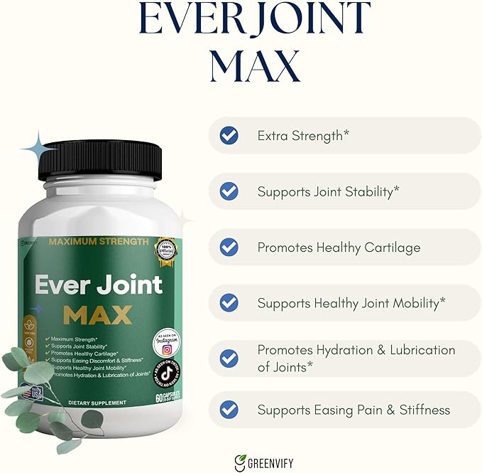 Ever Joint MAX Joint Support Supplement Glucosamine Chondroitin (1)
