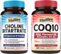 CoQ10 200mg and Choline Bitartrate Supplements