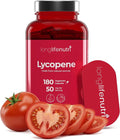 Lycopene 50mg 180 Vegetarian Capsules | Supplement Health | Natural Tomato Extract Non-GMO | Pure Powder