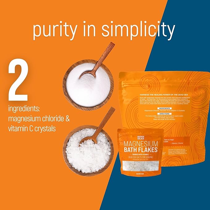 Magnesium Flakes with Vitamin C and Magnesium Spray
