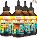 Vitamin D3 K2 Vitamin D Liquid Drops 4000IU 4P