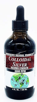 Colloidal Silver 2000 PPM 4 oz Liquid