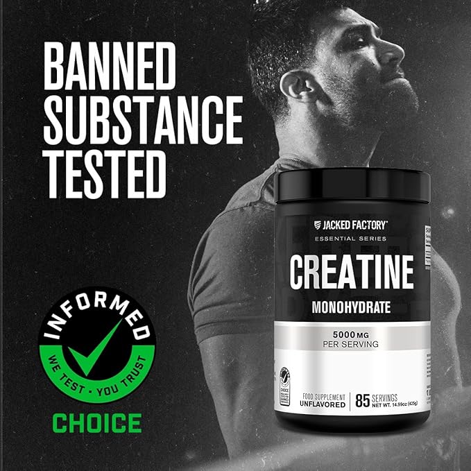 Jacked Factory Nitrosurge Pre-Workout in Pineapple &amp Creatine Monohydrate for Men &amp Women