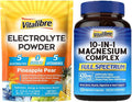 Electrolytes Powder Packets &amp 10 in 1 Magnesium Complex 120 Capsules