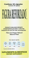 Figura Reforzado Fiber Supplement - 30 Capsules - Fiber Pills for Digestive Health - Natural Fiber Capsules for Regularity and Wellness - Convenient and Easy to Swallow