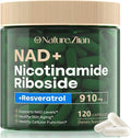 NAD Supplement 120 Capsules Liposomal Nicotinamide Riboside Resveratrol Quercetin NAD Nicotinamide Riboside Resveratrol 910mg for Women &amp Men NAD Supplement for Anti Aging and Cell Regenerati