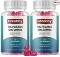 Zinc Gummies Sugar Free Zinc Picolinate 50mg Highly Absorbable Zinc Supplement for Kids &amp Adults Support Immune System Skin Health 120 Gummies
