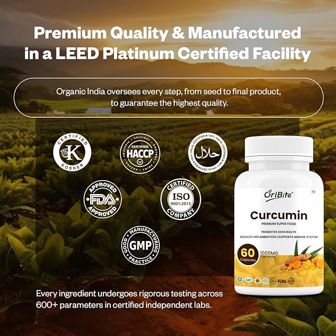 Curcumin with Black Pepper – High Absorption Turmeric Root Extract Supplement for Joint Heart &amp Immune Support – Natural Antioxidant &amp Inflammation Response Support – 60 Capsules Non-GMO