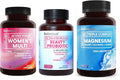 BioEmblem Triple Magnesium Complex and Beauty Probiotics and Women's Multivitamin