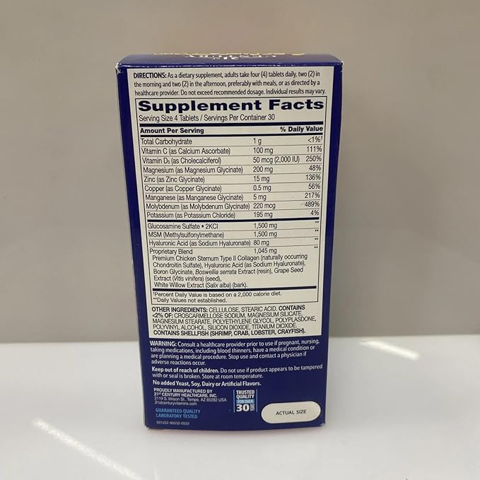 21st Century Arthriflex Tablets 120-Count (Pack of 2)