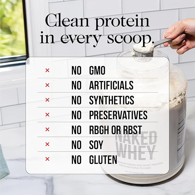 NAKED Chocolate Whey Isolate Protein Powder (24 Servings) Pure Micronized Creatine Monohydrate 500g (100 Servings) – Grass-Fed Bulk Non-GMO Gluten Free Soy Free