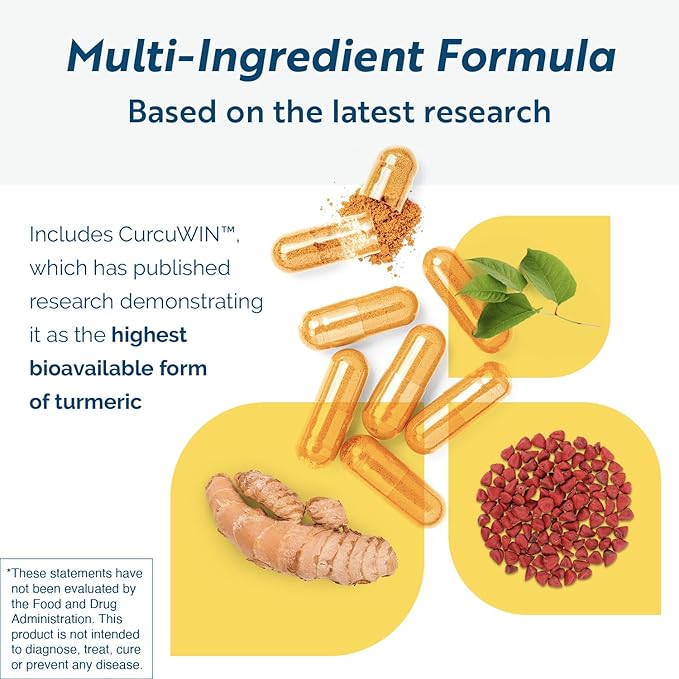 Researched Nutritionals CytoQuel - Cytokine Support Supplement - Vegan Formula with CurcuWIN Turmeric NAC EGCG DeltaGold® Tocotrienols &amp Trans-Resveratrol (90 ct)