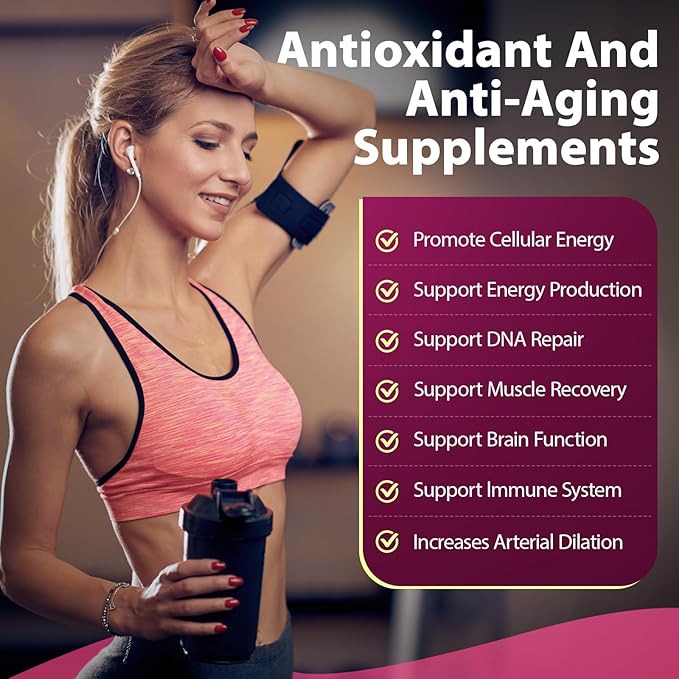 NAD Supplement 1100mg + Resveratrol 600mg – Advanced Liposomal NAD+ Capsules with Pterostilbene &amp Quercetin