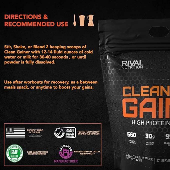 Clean Gainer (Bag) Cinnamon Toast Cereal 12lb