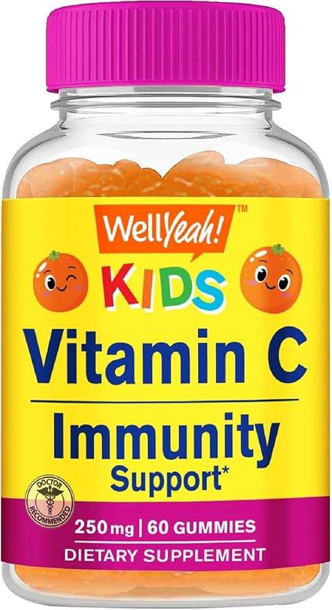 WellYeah Iron + Vitamin C Kids + Vitamin C Kids Gummies Bundle - Great Tasting Vitamin Supplement Gluten Free GMO Free Chewable Gummy