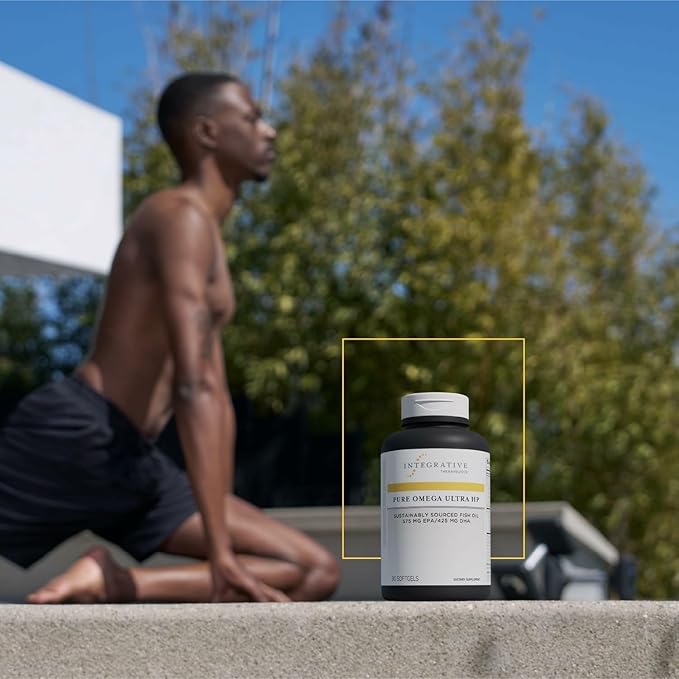 Integrative Therapeutics Pure Omega Ultra HP 1392 mg - Omega-3 Fish Oil Supplement with Essential Fatty Acids - Heart Health Support* - Gluten-Free &amp Dairy-Free - 90 Count (90 Servings)