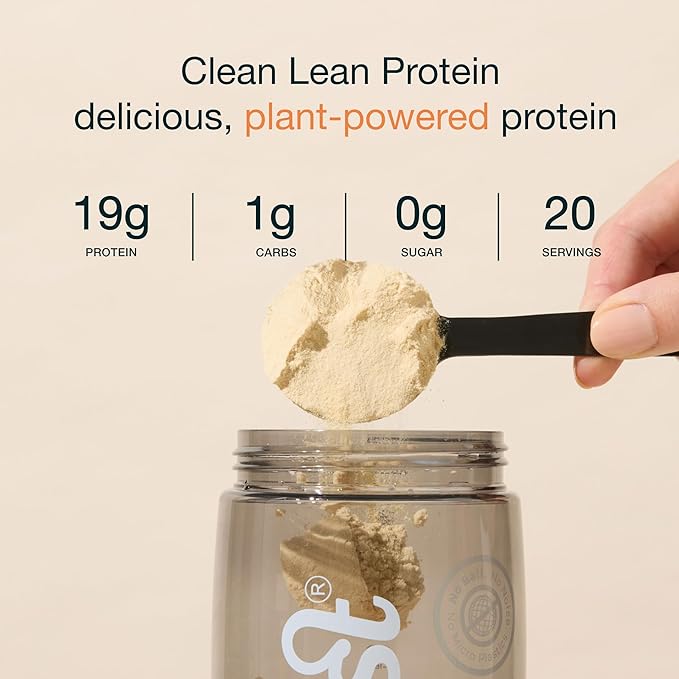 Nuzest - Pea Protein Powder - Clean Lean Protein Premium Vegan Plant Based Protein Powder Dairy Free Gluten Free GMO Free Protein Shake (8.8 Ounce (Pack of 1) Salted Caramel)
