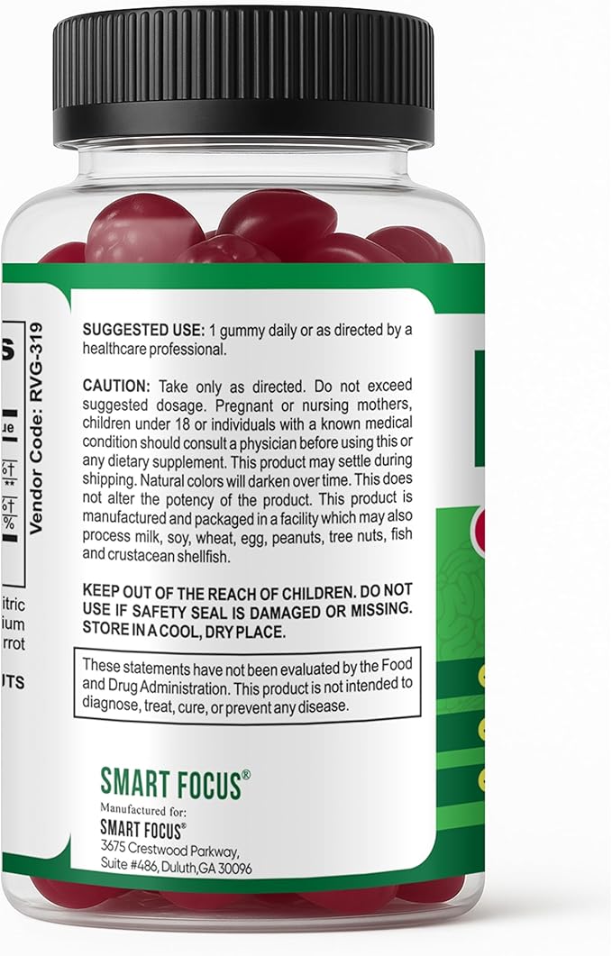 Ezy-Relax Magnesium Gummies for Kids Teen Vitamins – Magnesium Supplements for Men and Women – Calm Gummies for Relax Support – Kids Magnesium Childrens Vitamins – 60 Count