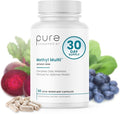 Pure Therapro Rx Methylated Multivitamin for Men and Women | Methyl Multi Without Iron + Methyl B12 &amp Methylfolate | Pharma Grade | 60 Capsules 1-Month Supply