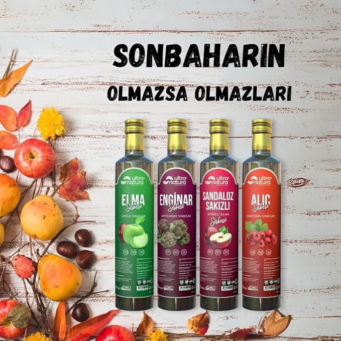 Applee Cider Vinegar Sandarac Gum &amp Kettle Fermented Natural Additive-Free Turkish - 16.9 fl oz