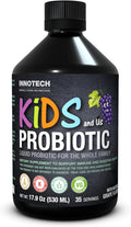 Innotech Nutrition Kids &amp Us Liquid Probiotic Kids Digestive &amp Immune Support Triple Fermented Formula Grape Flavor 530ml (17.9 fl oz)