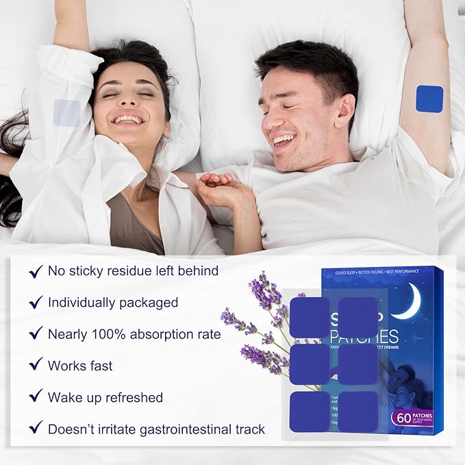 Adult Sleep Patches Deep Sleep Patches Easy to Use and Comfortable 60 Pieces (2)