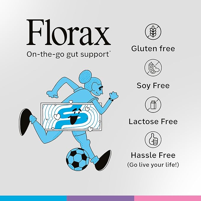 Florax - Liquid Probiotic - On-The-Go Gut Support for Women Men and Children - Flavor Bundle - 3 Boxes with 5 vials Each