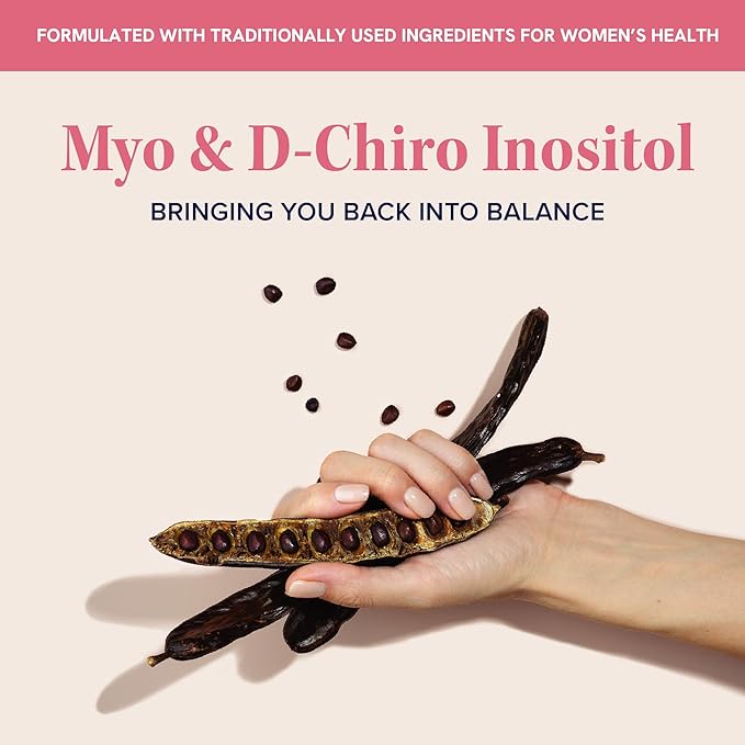 Myo-Inositol Powder Complex and Women's DIM Supplement | Hormone Balance Bundle with Ideal 40:1 Ratio Myo-Inositol &amp D-Chiro Inositol Powder (30 Servings) and DIM Supplement for Women (60 Servings