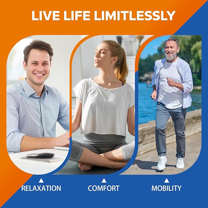 60-Day Supply Move &amp Relax Bundle Glucosamine Complex &amp Magnesium Complex Supplement Set 3 Individual Bottles Glucosamine Complex and Magnesium Complex