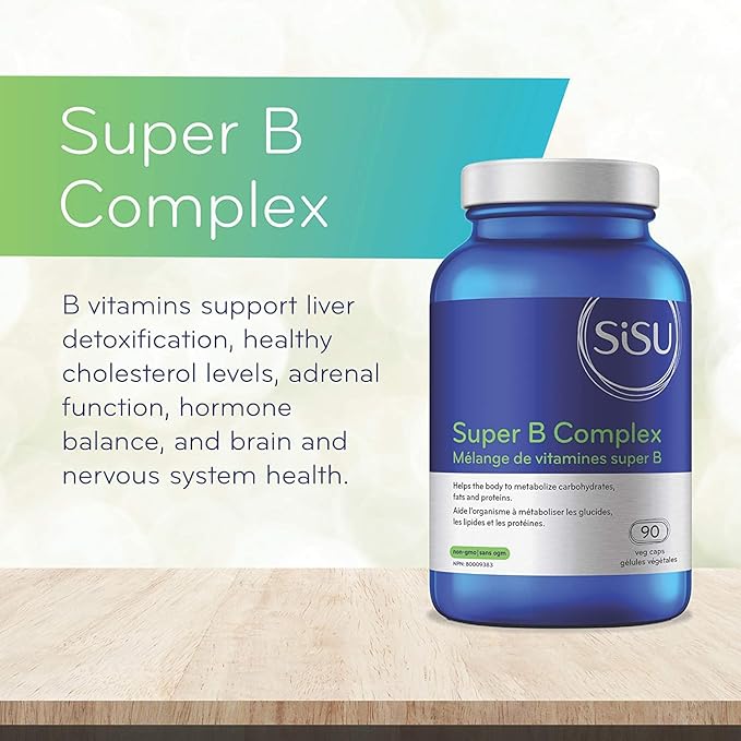 SISU Super B Complex Capsules 90 CT