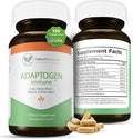 Adaptogen Immune Adaptogens Supplements Ashwagandha Supplements with Siberian Ginseng Astragalus Root and More - Promotes Healthy Body Functioning - Stress Relief Supplement 120 Capsules
