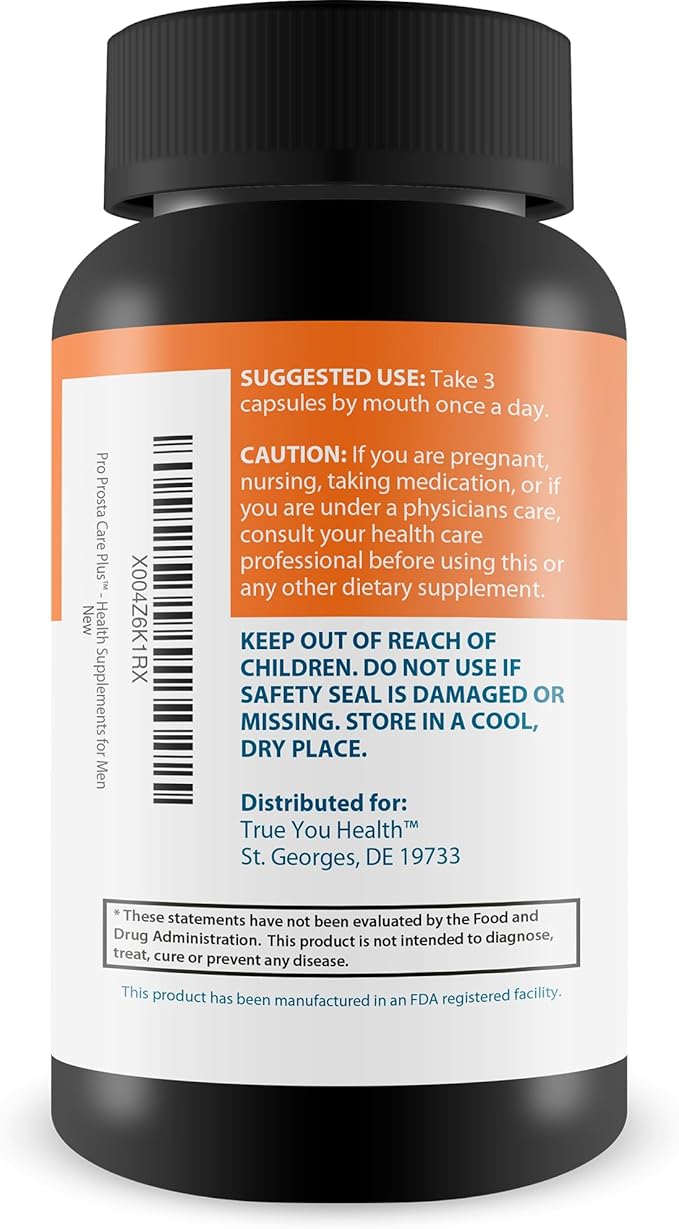 Pro Prosta Care Plus - Our Best Prostate Health Supplements for Men - Turmeric Black Pepper Natural Prostate Support Supplement - Our Best Prostate Supplements for Men Over 60 - Natural Prostate Flow