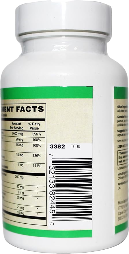 Advanced Eye Care Supplement XanMax Marigold Extract Lutein &amp Zeaxanthin (60)