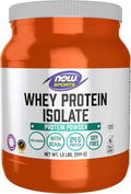 NOW Sports Whey Protein Isolate Powder with BCAAs - Unflavored - 1.2 lb