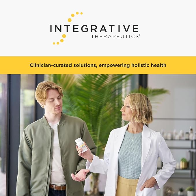 Integrative Therapeutics Zinc-Carnosine - Digestive &amp Gut Health Support* - GI Tract Supplement - Vegan Gluten-Free &amp Dairy-Free - 60 Capsules (60 Servings)
