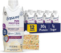 Ensure Max Protein Shake | Birthday Cake | Ready to Drink | 30g Protein for Muscle Health | 1g Sugar 4g Fiber | 11 fl oz 12 Pack