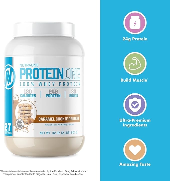 NutraOne ProteinOne Vanilla Ice Cream - 2lbs