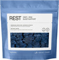 Synchro - Rest Sleep Supplements Relaxing Sleep Aids for Adults Powdered Magnesium Supplement for Deep Sleep Support Nighttime Drink Sleep Supplement Sweet Lemon Flavor 210 Grams