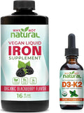Why Not Natural Liquid Iron + Organic D3 K2 Liquid Drops