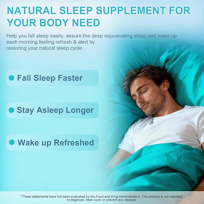 NeuroVive Sleep Capsules Natural Sleep Aids with Magnesium Glycinate L-Theanine GABA and Melatonin Supplements for Calm Sleep Relaxation and Mood Support GMO Free Gluten Free Made in USA