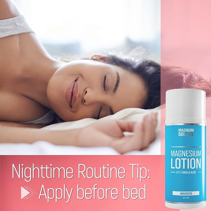 Magnesium Lotion and Magnesium Oil Spray (2 Item Bundle)