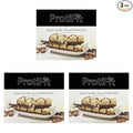 PROTIFIT - Low Calorie Remix Vanilla-Choco Protein Bar 3 Pack High Protein 15g Protein Low Carb Low Sugar Ideal Protein Compatible 7 Servings Per Box (3 Pack)