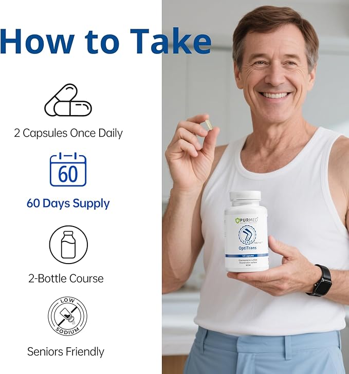 5-Day Fast-Acting Joint Health Supplement - Support for Comfort Cartilage Strength &amp Flexibility - OVOMET Eggshell Membrane Glucosamine Chondroitin MSM &amp Boswellia - Made in Germany 120ct