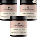 ACTIVATEDYOU Essential Skin Food Advanced Skincare Collagen Elastin Support Supplement for Aging Skin Helps Improve Appearance of Face Texture Sagging w/Dermaval Vitamin C (30 Count (Pack of 3))