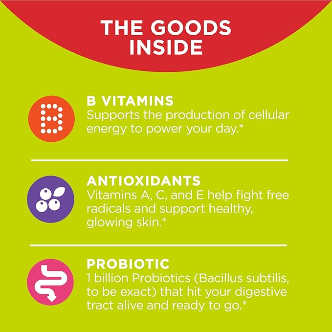 OLLY Adult Multivitamin Gummy with Probiotics 1 Billion CFUs 70 Gummies Immunity Elderberry Gummy 45 Gummies