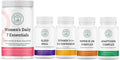 Ultimate Women's Health Bundle - Vitamin D3+K2 Super B-100 Complex Sleep Well Adaptogen Complex &amp Women's Daily 7 Essentials