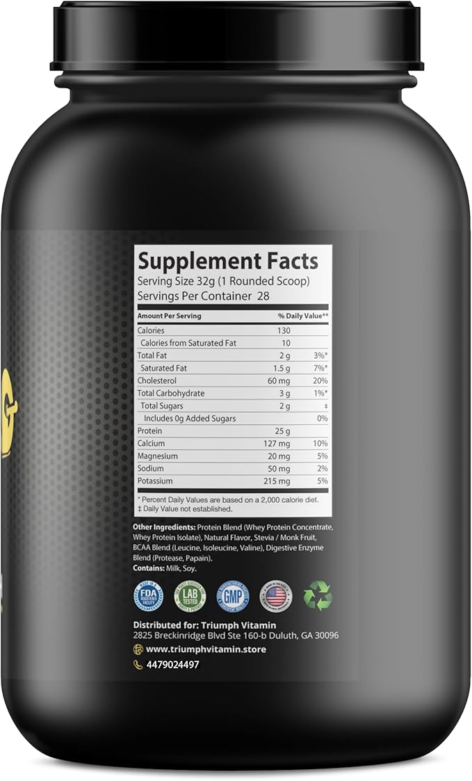 Triumph Protein Whey 2lb Vanilla