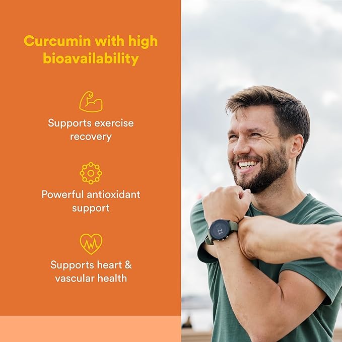 Natural Factors CurcuminRich Theracurmin - Antioxidant Support Supplement with Curcumin - Dietary Supplement Aids Muscle &amp - 60 Vegetarian Capsules (60 Servings)